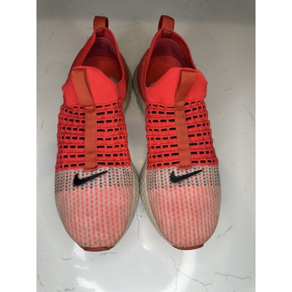 Nike Epic Phantom React Flyknit Crimson Black White Men’s Size 9.5 Running Shoes - Picture 1 of 6